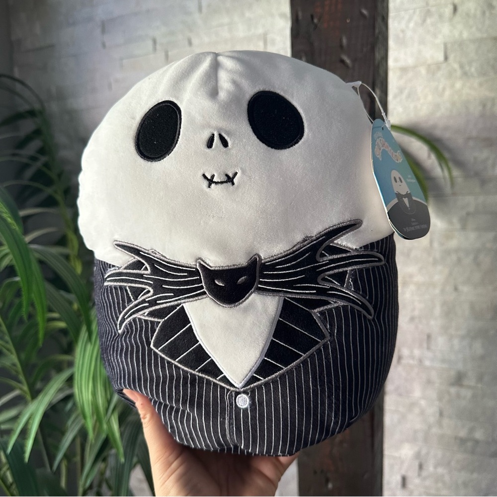 Disney SQUISHMALLOWS Nightmare Before Christmas “Jack Skellington” Toy 12” NWT